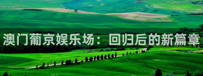 壹号娱乐平台在线开户：澳门葡京娱乐场：回归后的新篇章